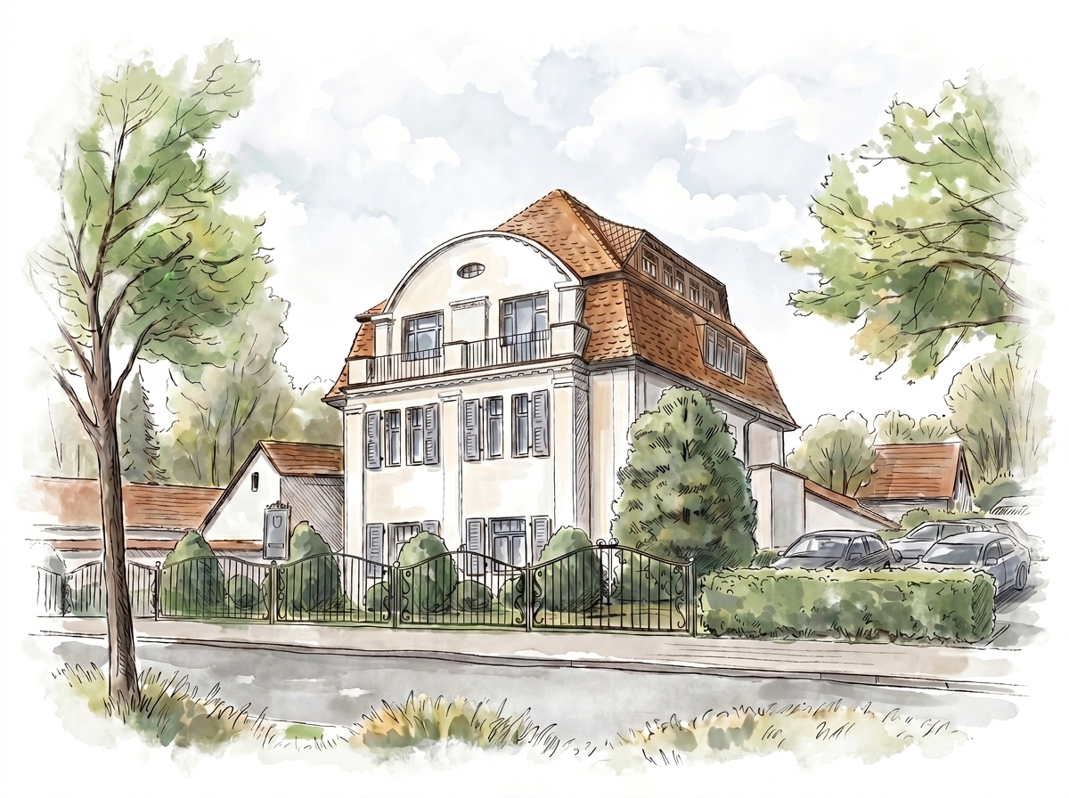 Denkmalgeschützte Villa Oschatz, Sitz von Faszination Interior
